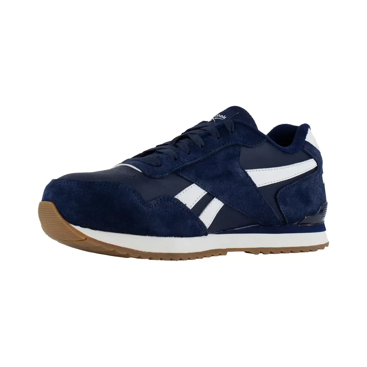 Harman Composite-Toe Athletic Work Shoe Navy/White