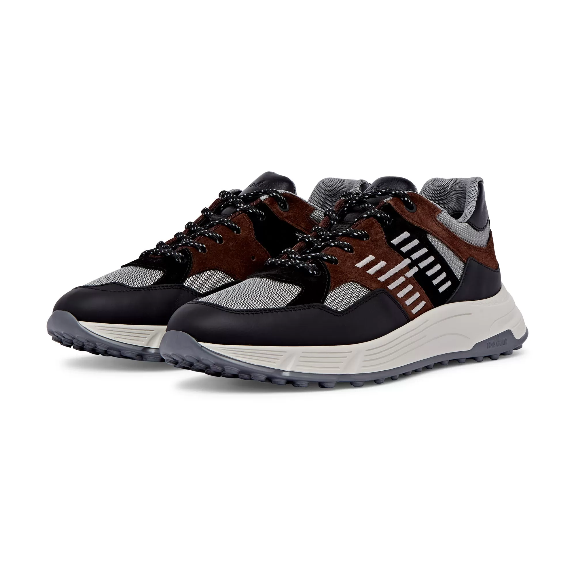 HOGAN Hyperlight Runner Trainer (Brown / Black)