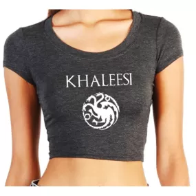 I’M NOT A QUEEN… I’M A KHALESSI CROPPED TOP