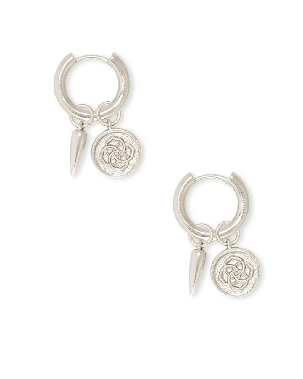 Kendra Scott Dira Coin Huggie Earrings