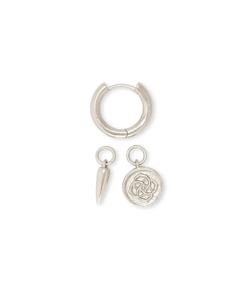 Kendra Scott Dira Coin Huggie Earrings