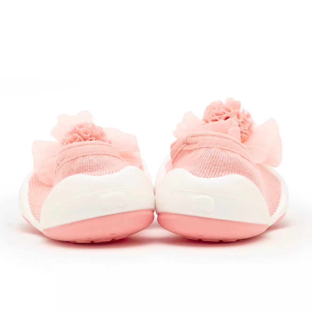 Komuello Baby Shoes - Flat - Pompom Flower