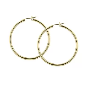 Large Hoop Earring - Gold