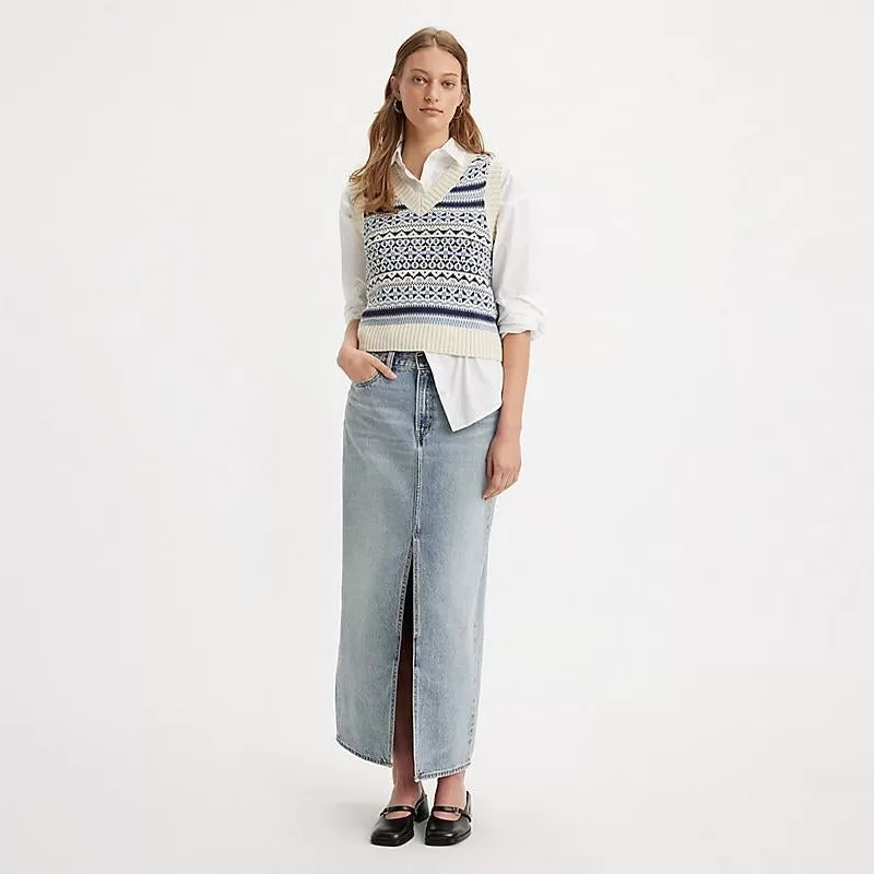 Levi's Ankle Column Skirt