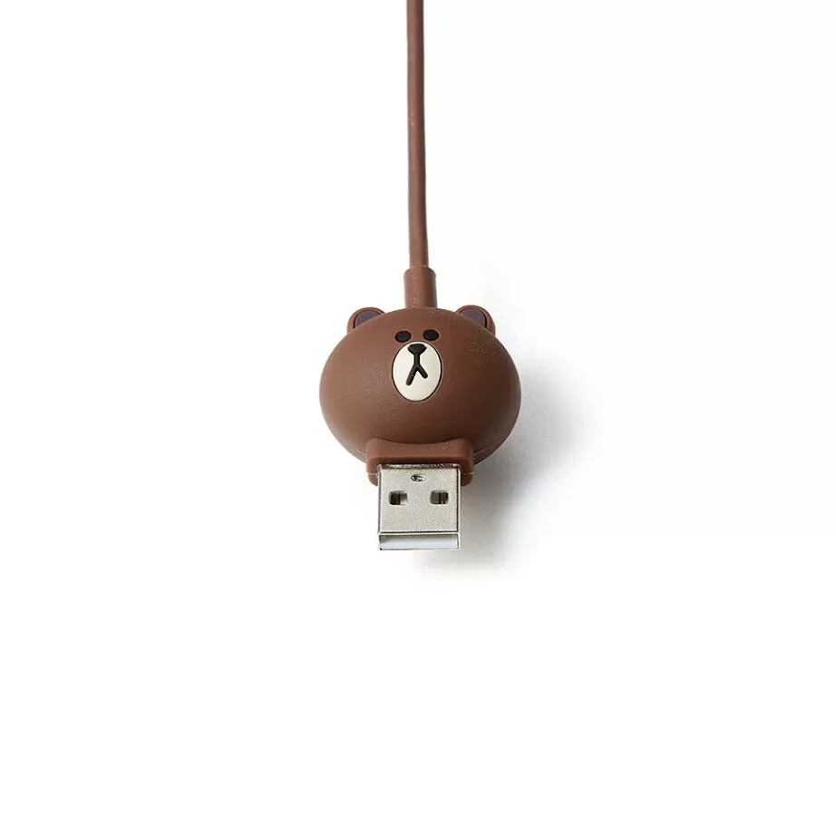 LINE FRIENDS Brown Phone Cable