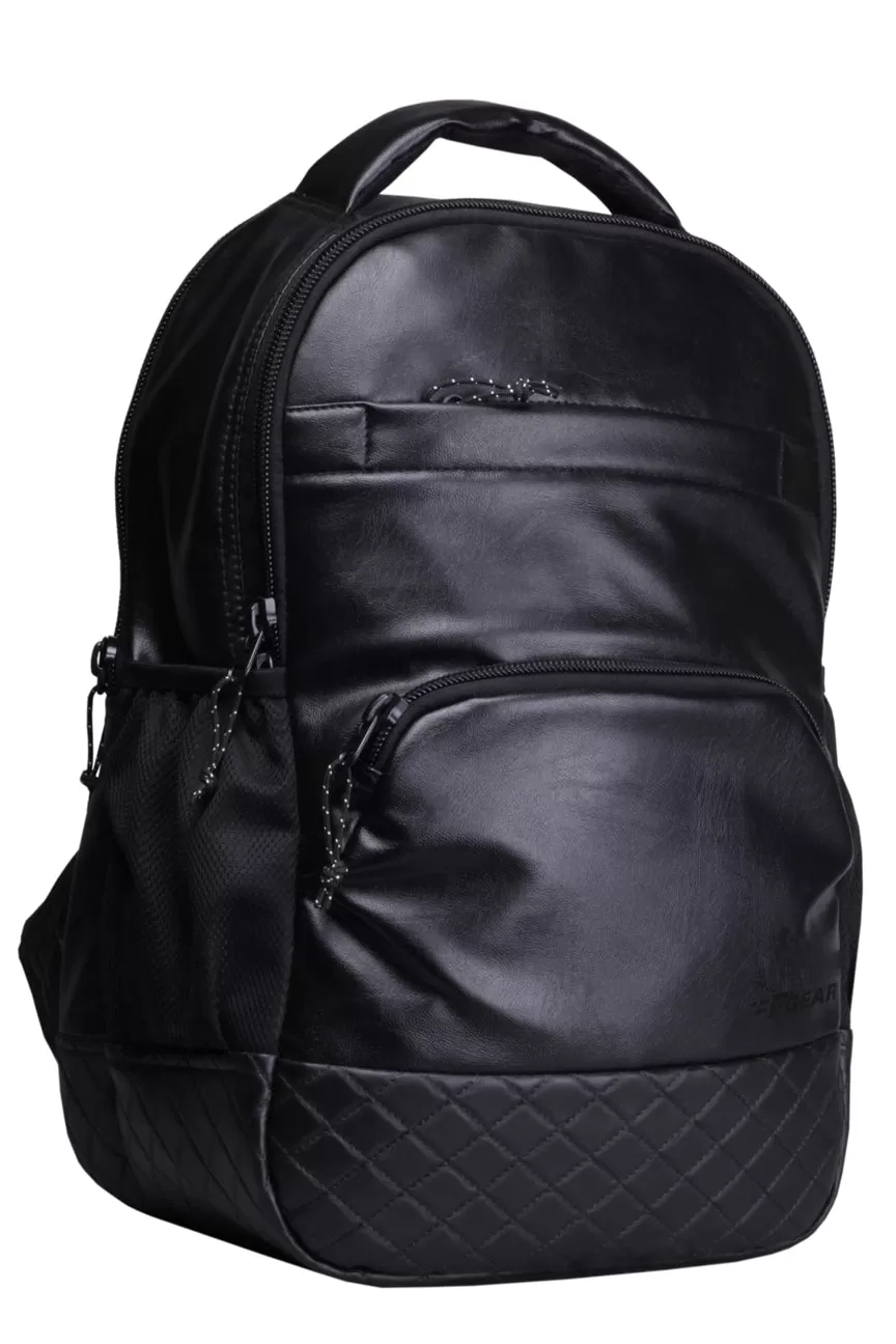 Luxur 25L Black Laptop Backpack