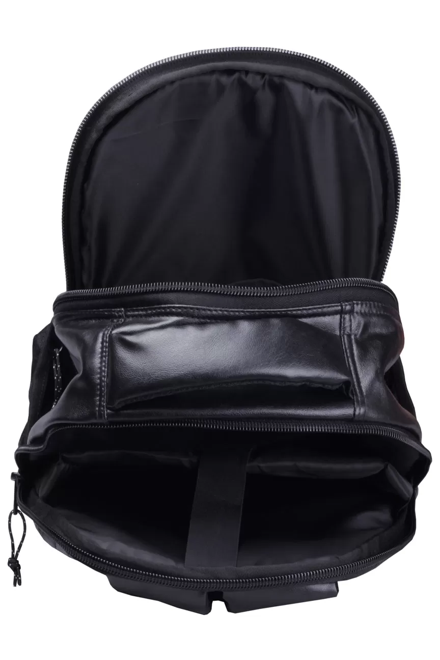 Luxur 25L Black Laptop Backpack