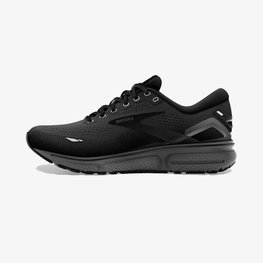 Men's Ghost 15 Wide 2E (Black/Black/Ebony)