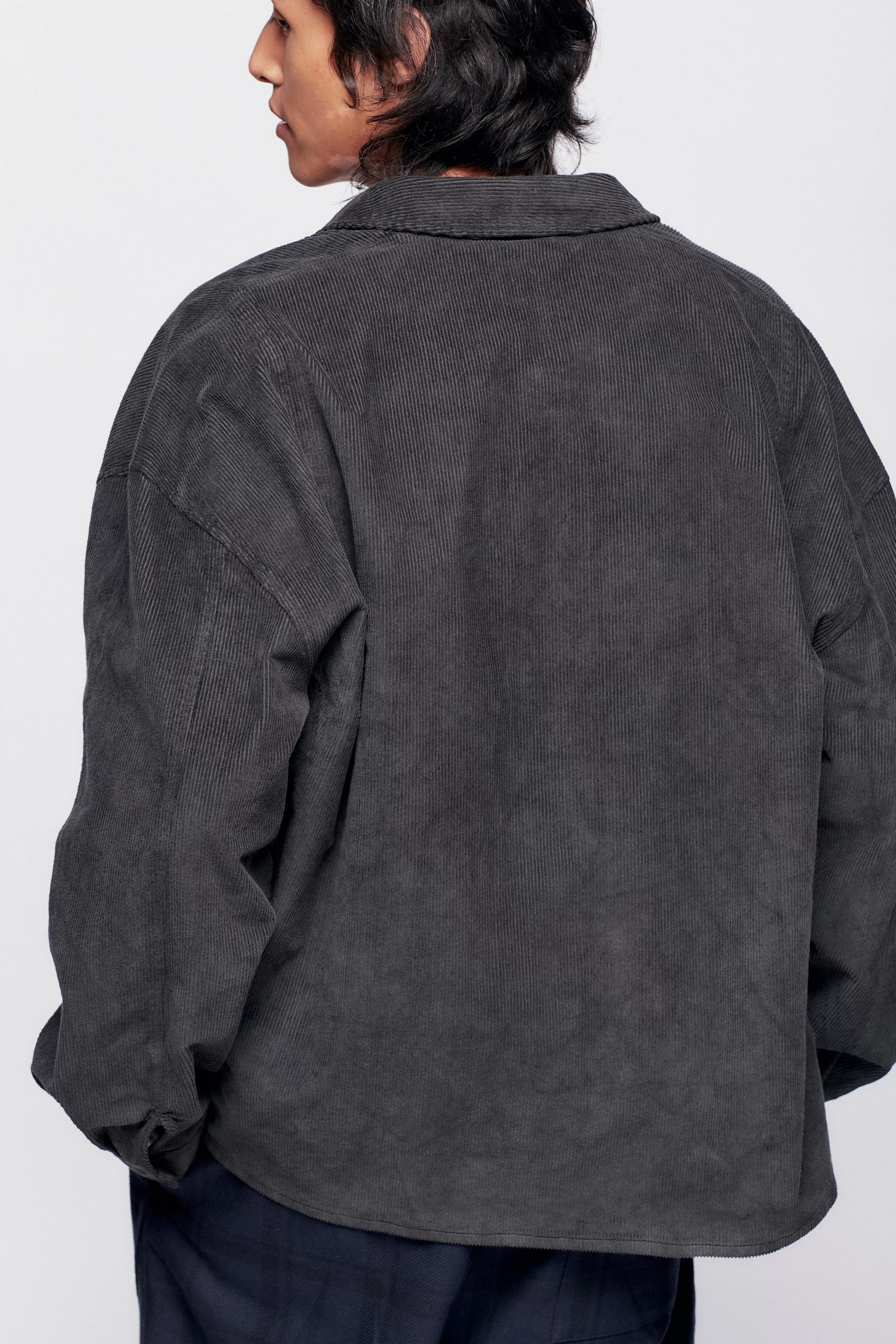 Men's Meroe Overshirt in Raven