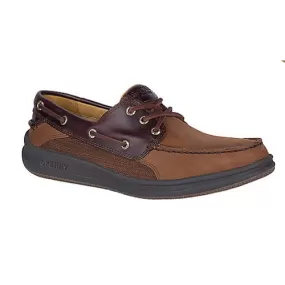 Men's Sperry | Gold Cup Gamefish 3-Eye Boat Shoe | Dark Brown