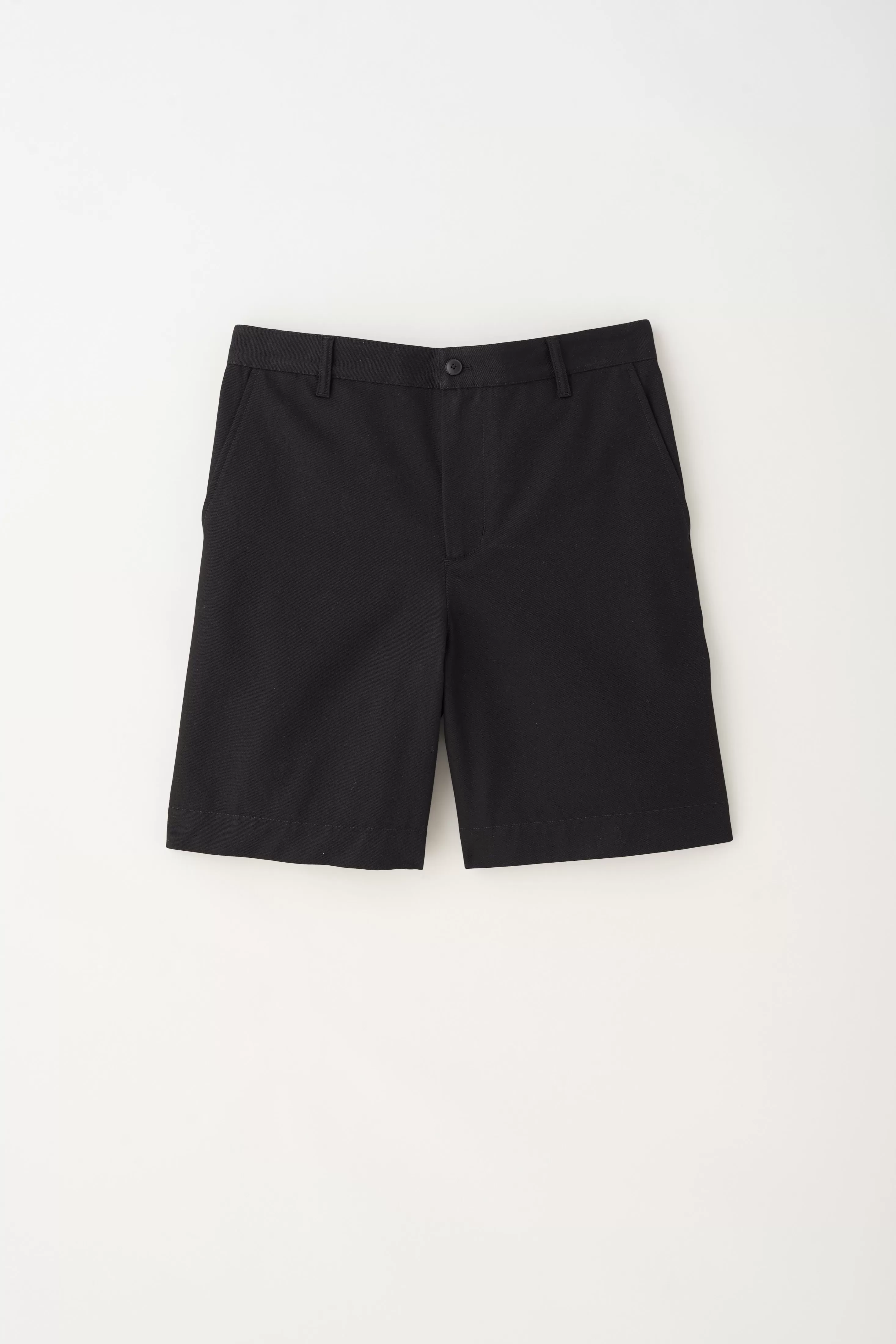 Men's Twill Shorts in Black