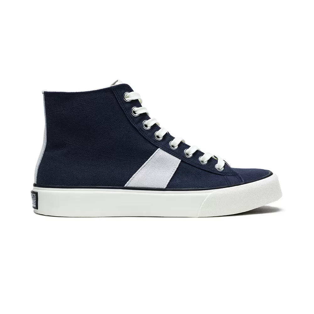 Men's Zone Hi Blue Canvas Hi Tops 00921-555