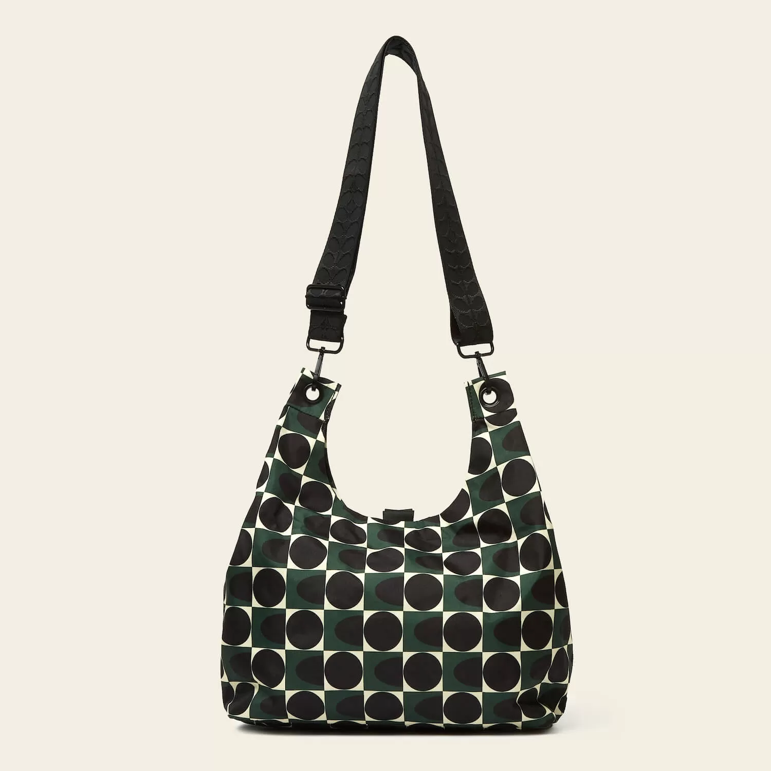 Midi Crossbody - Spot Square Forest