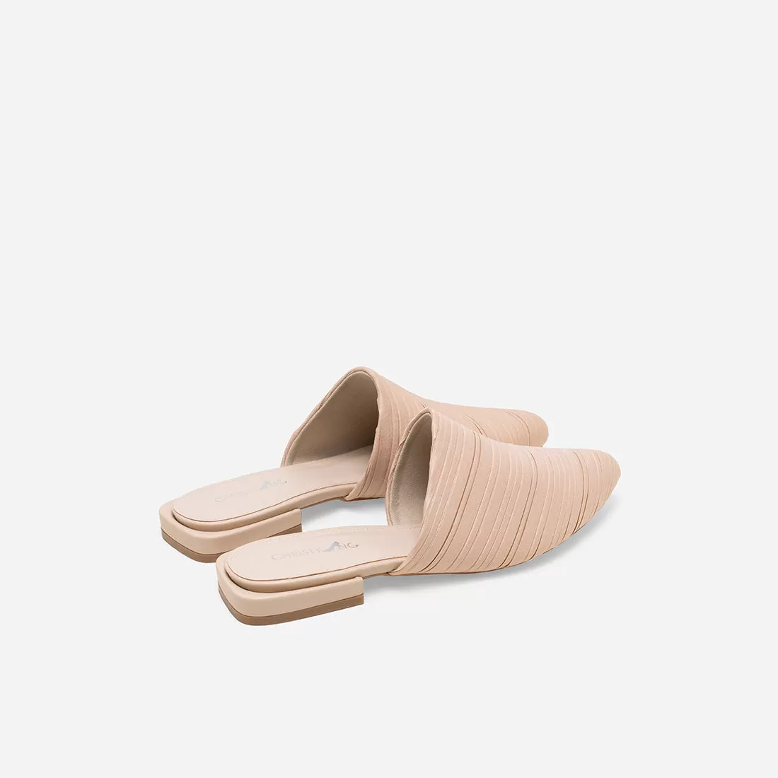 Mina Pleated Flats