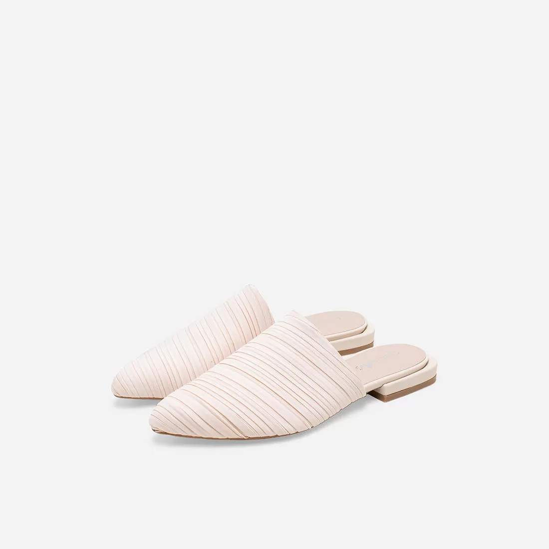 Mina Pleated Flats