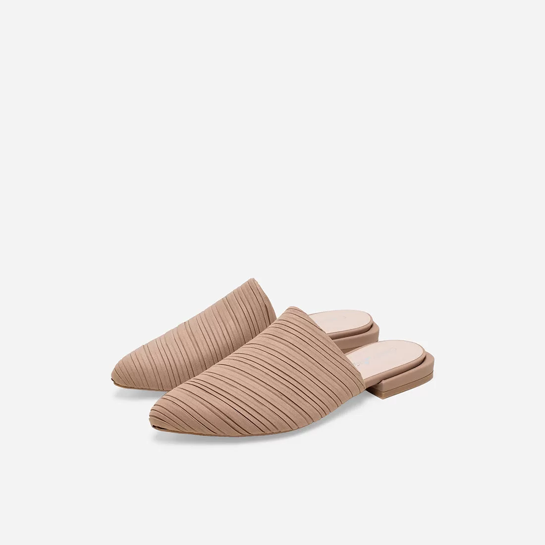 Mina Pleated Flats