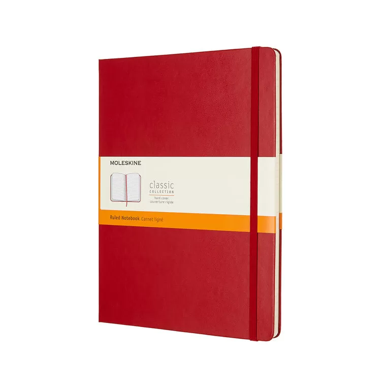 Moleskine - Classic Hard Cover Notebook - Xlarge