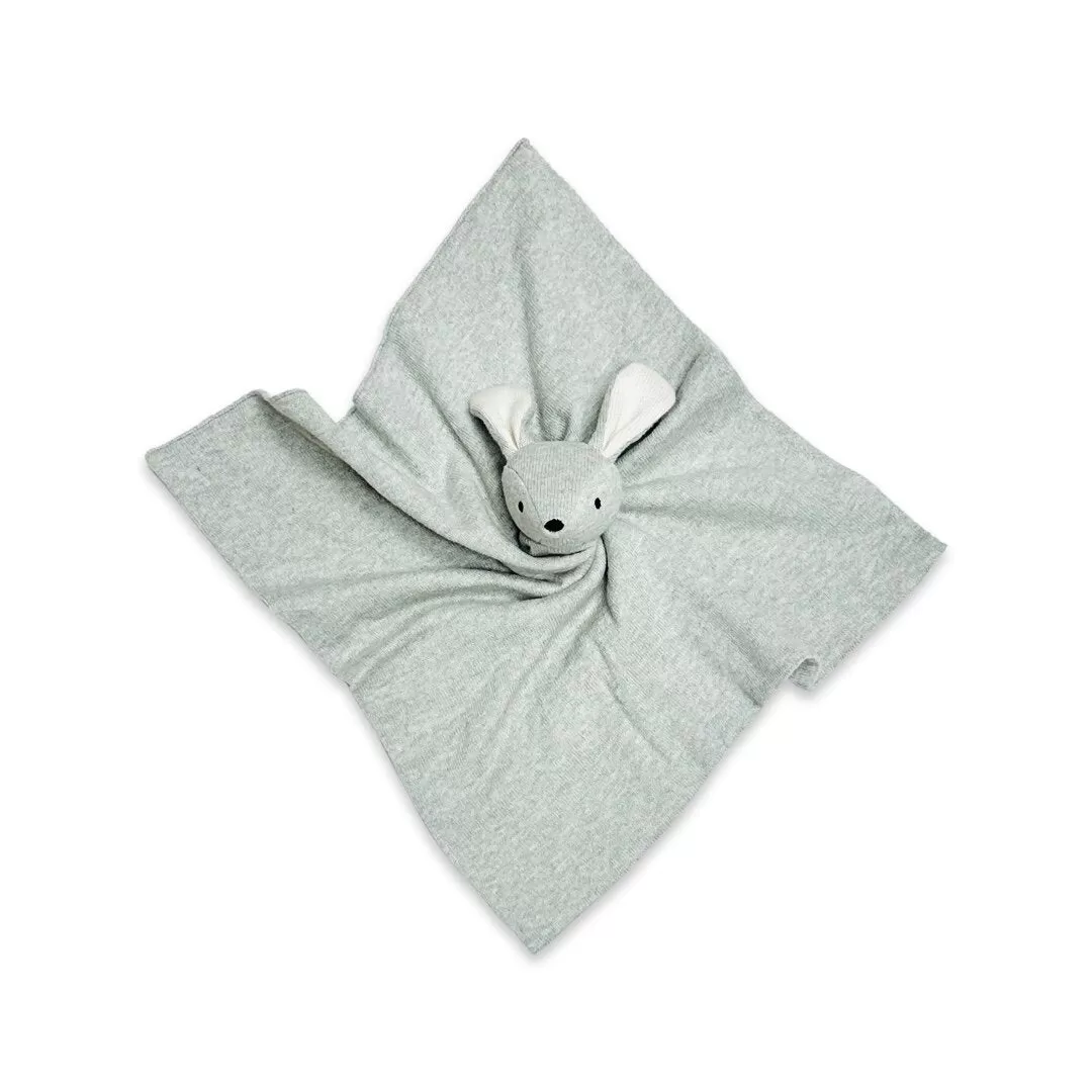 Mouse - Organic Baby Lovey Security Blanket Cuddle Cloth