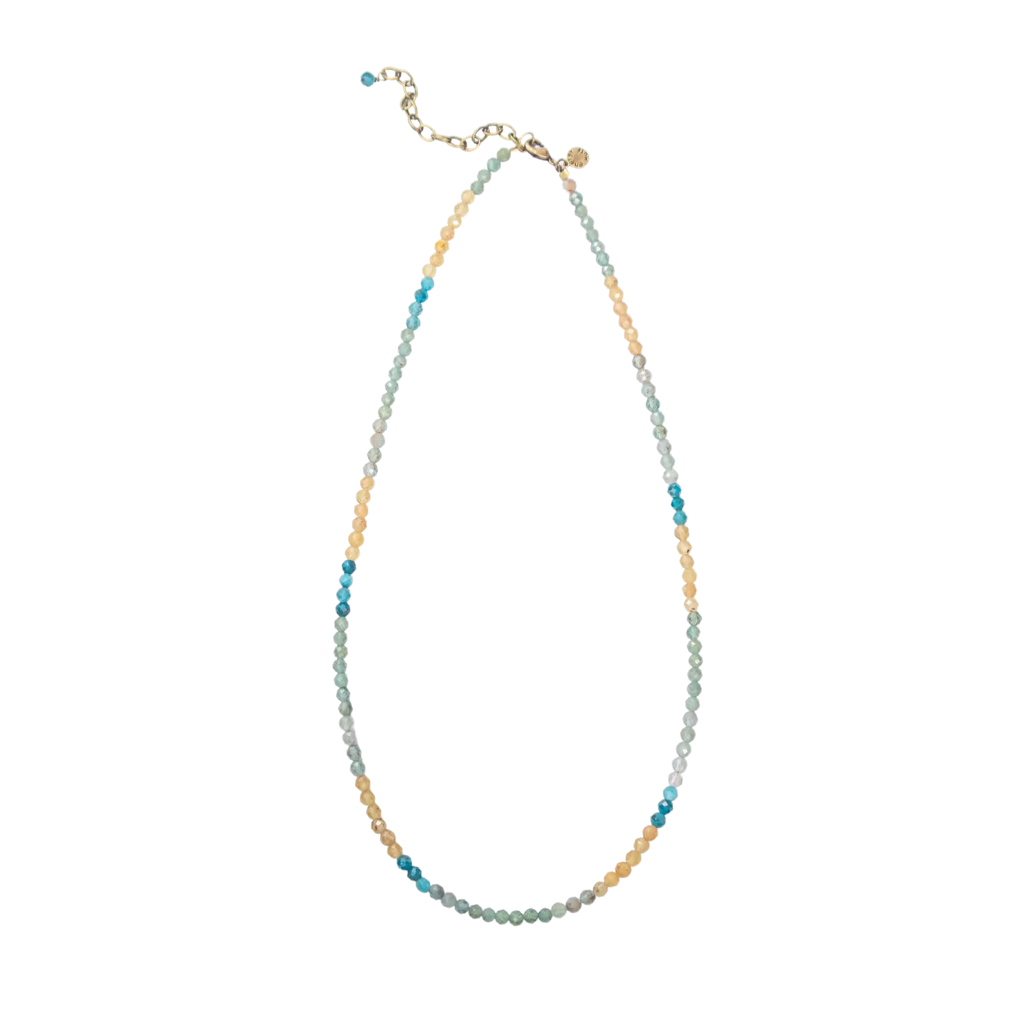 Multicolored Apatite Convertible Bracelet-Necklace