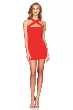 Nookie Viva 2 Way Mini Dress - Cherry