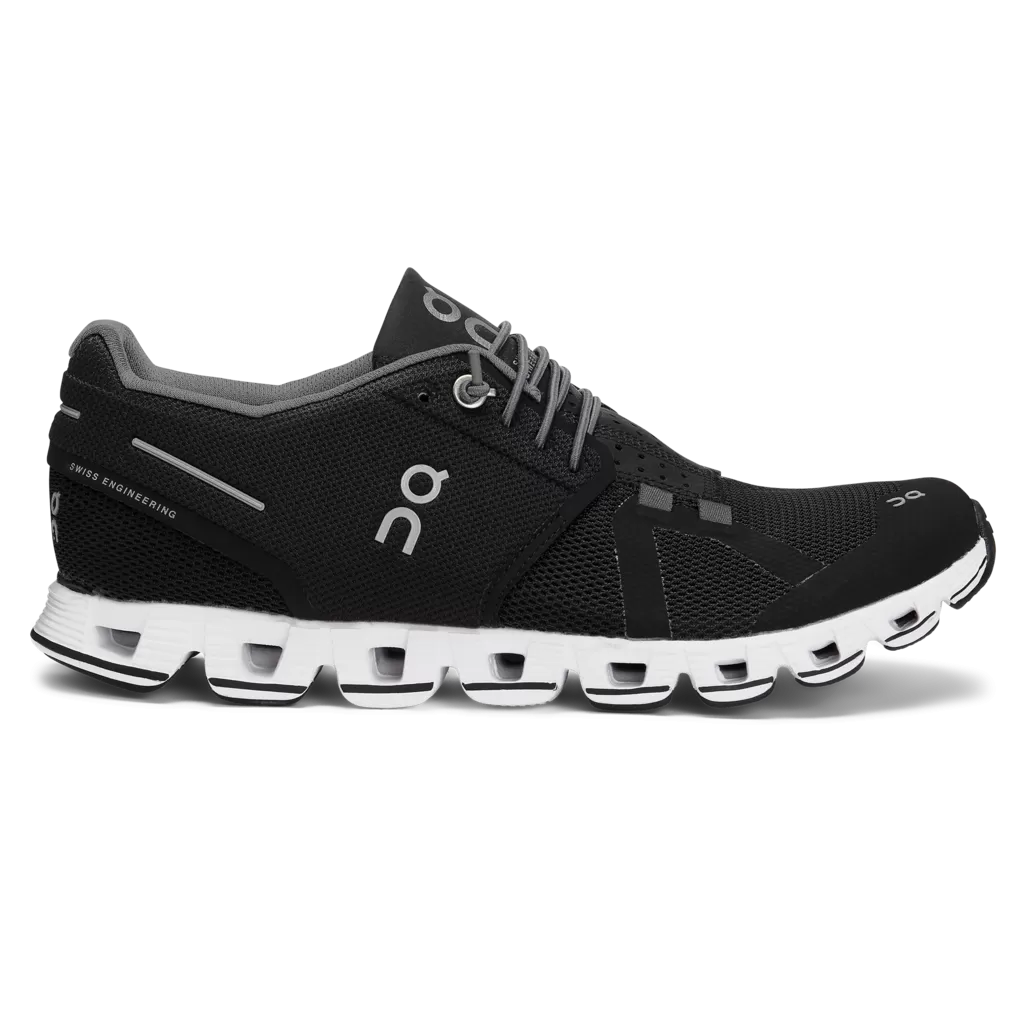 'On Running' Men's Cloud - Black / White