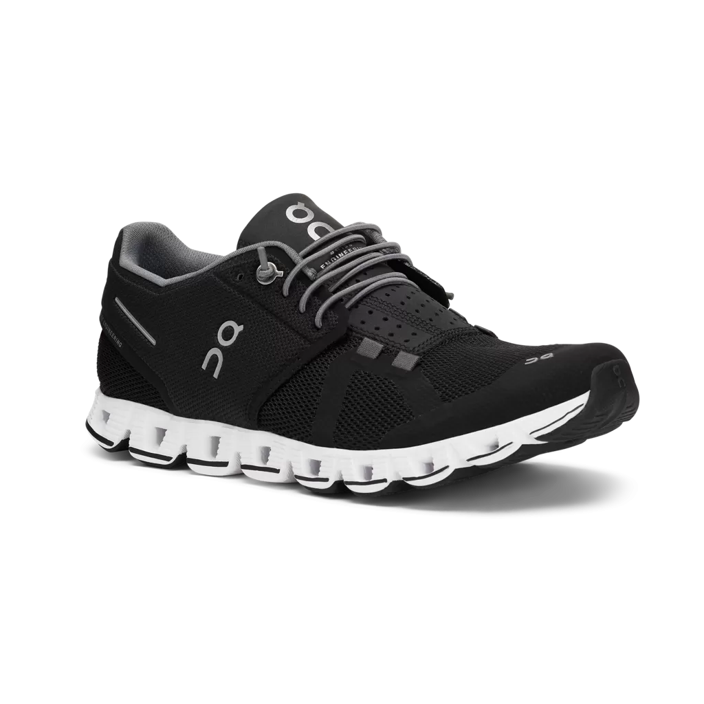 'On Running' Men's Cloud - Black / White