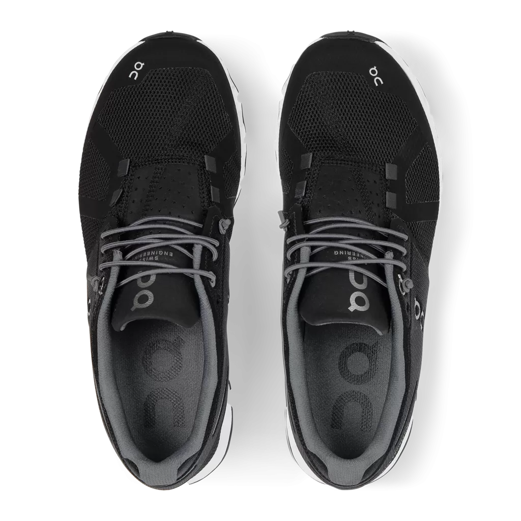 'On Running' Men's Cloud - Black / White