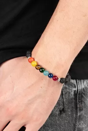 Paparazzi Canyon Kaleidoscope - Multi Color Urban Bracelet