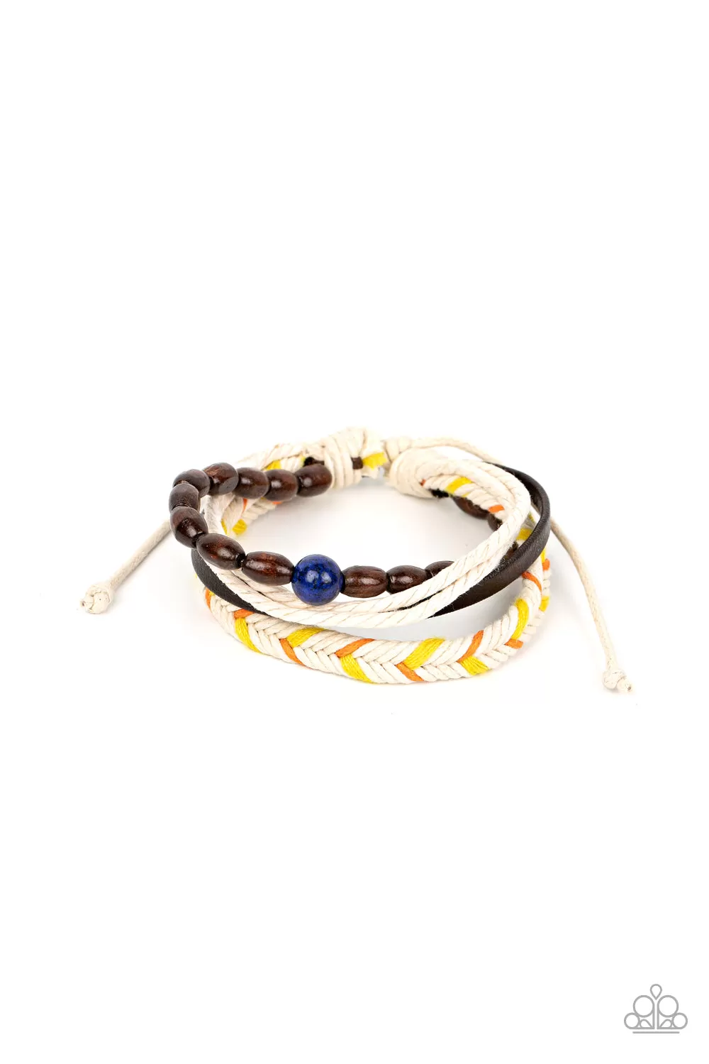 Paparazzi Hipster Hideaway - Blue Urban Bracelets