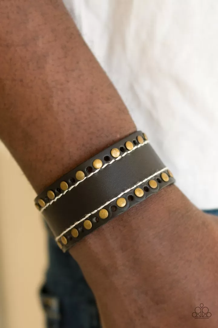 Paparazzi The WANDER Years - Black Urban Bracelet