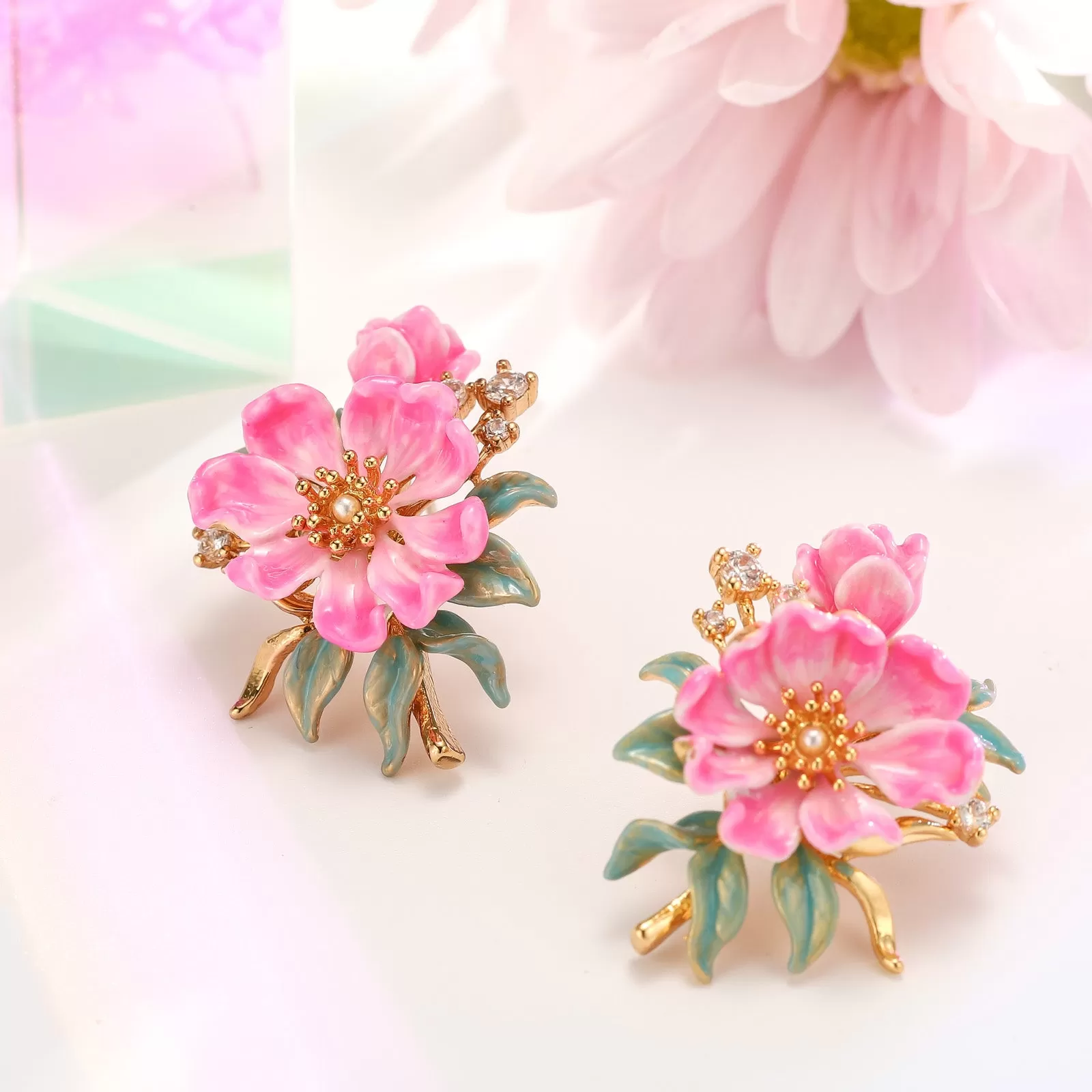 Peony Earrings