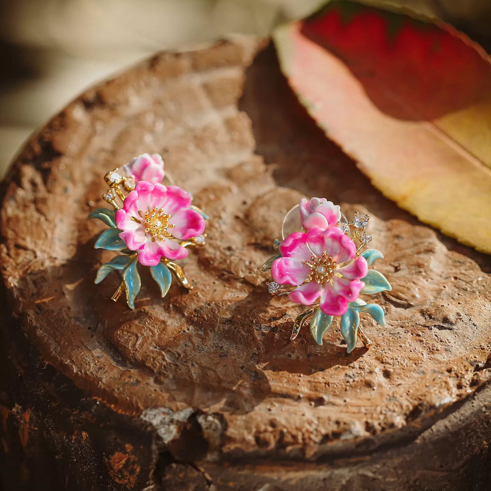 Peony Earrings