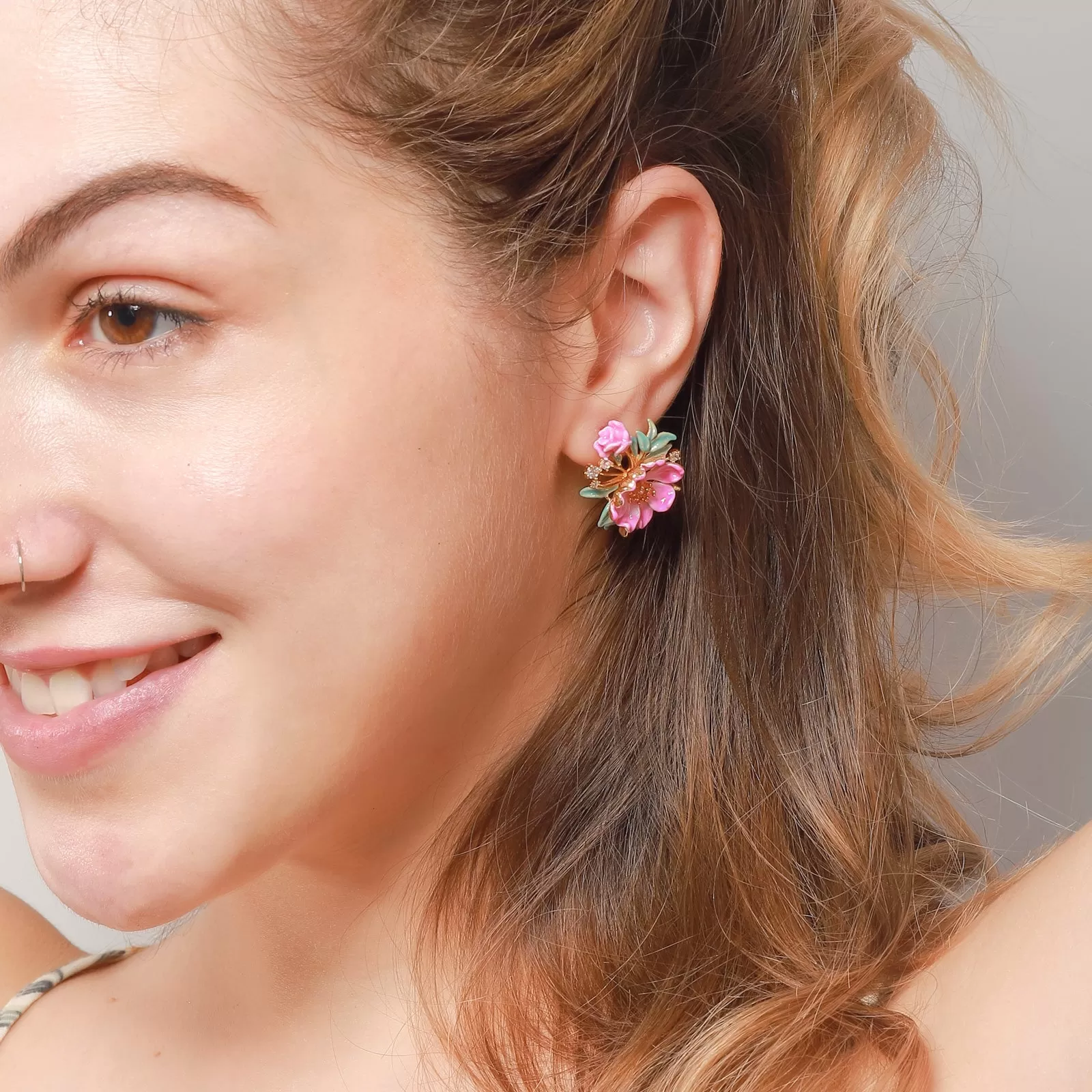 Peony Earrings