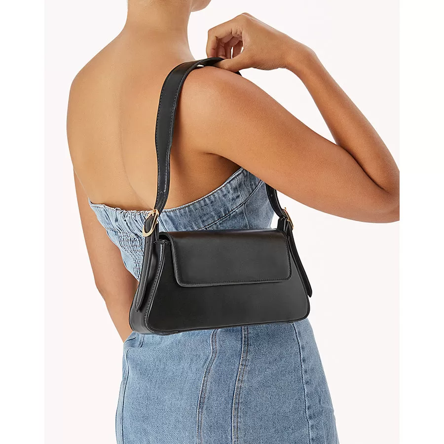 PIA SHOULDER BAG - BLACK