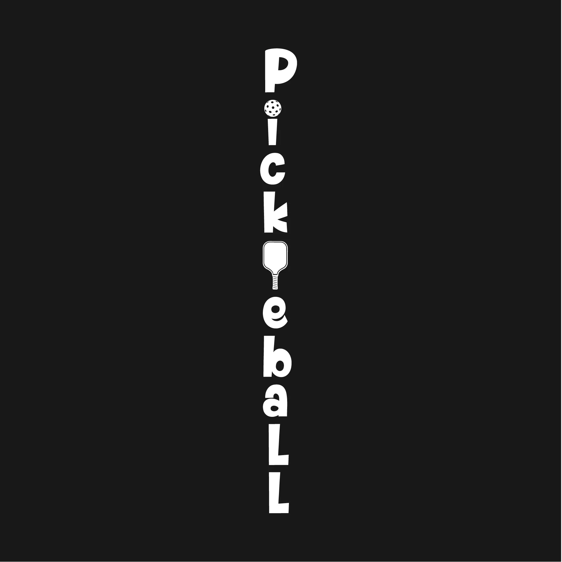 Pickleball (Vertical) Customizable | Men's Short Sleeve Athletic Pickleball Shirt | 100% Polyester