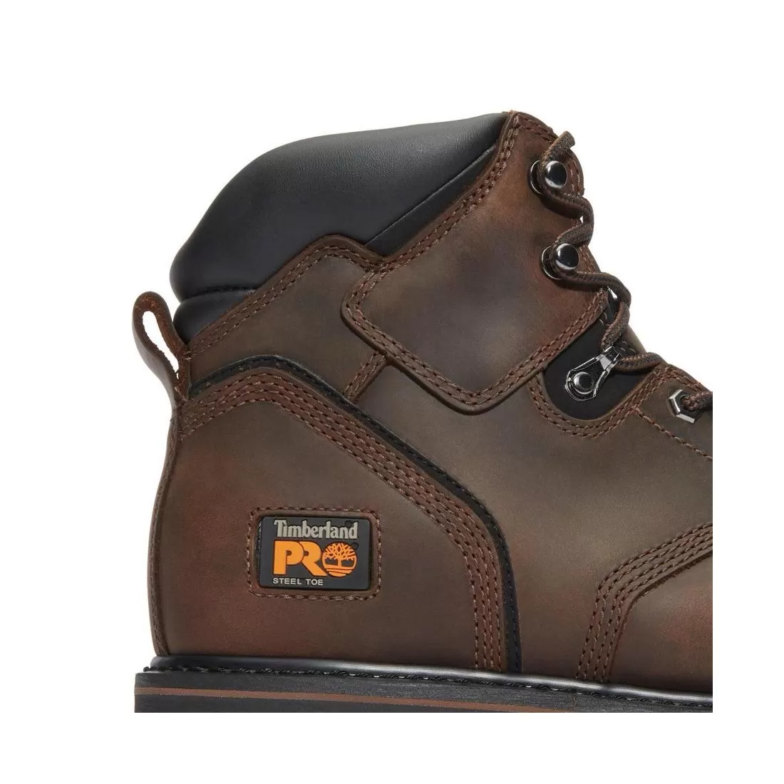 Pit Boss 6 Inch Steel-Toe Work Boot Brown