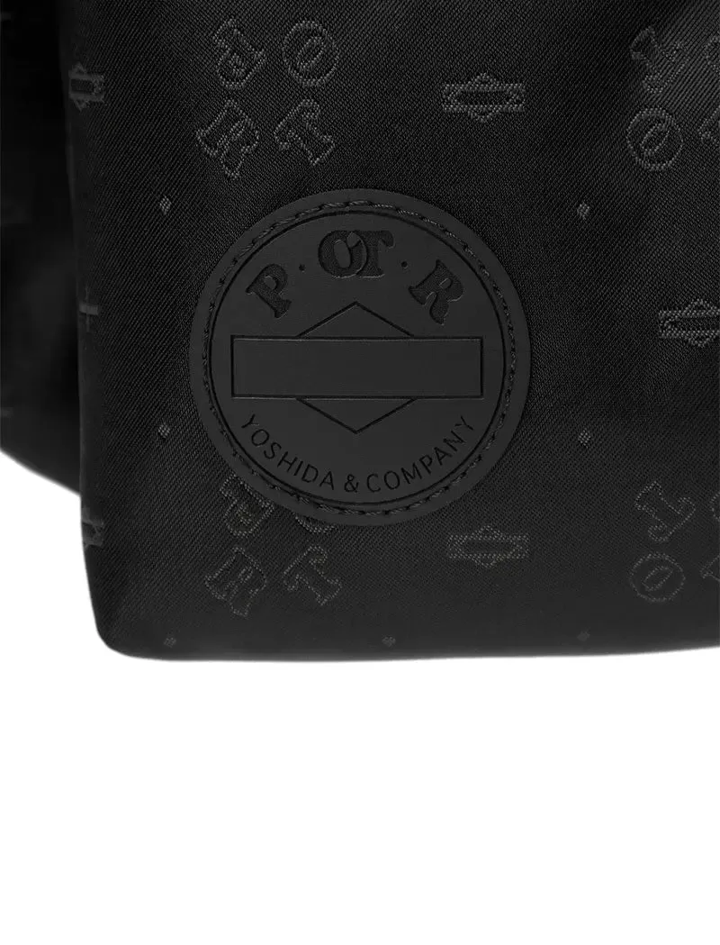 Porter-Yoshida and Co Monogram Waist Bag Black