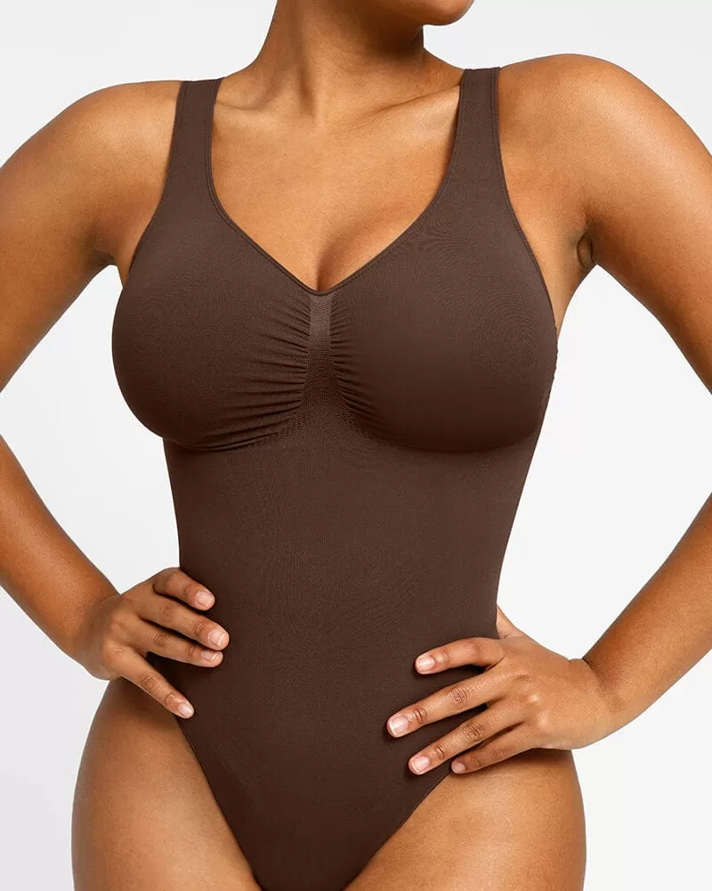 PowerConceal™ 2.0 V-Neck Thong Bodysuit