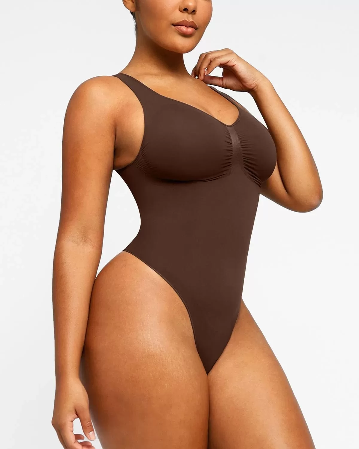 PowerConceal™ 2.0 V-Neck Thong Bodysuit