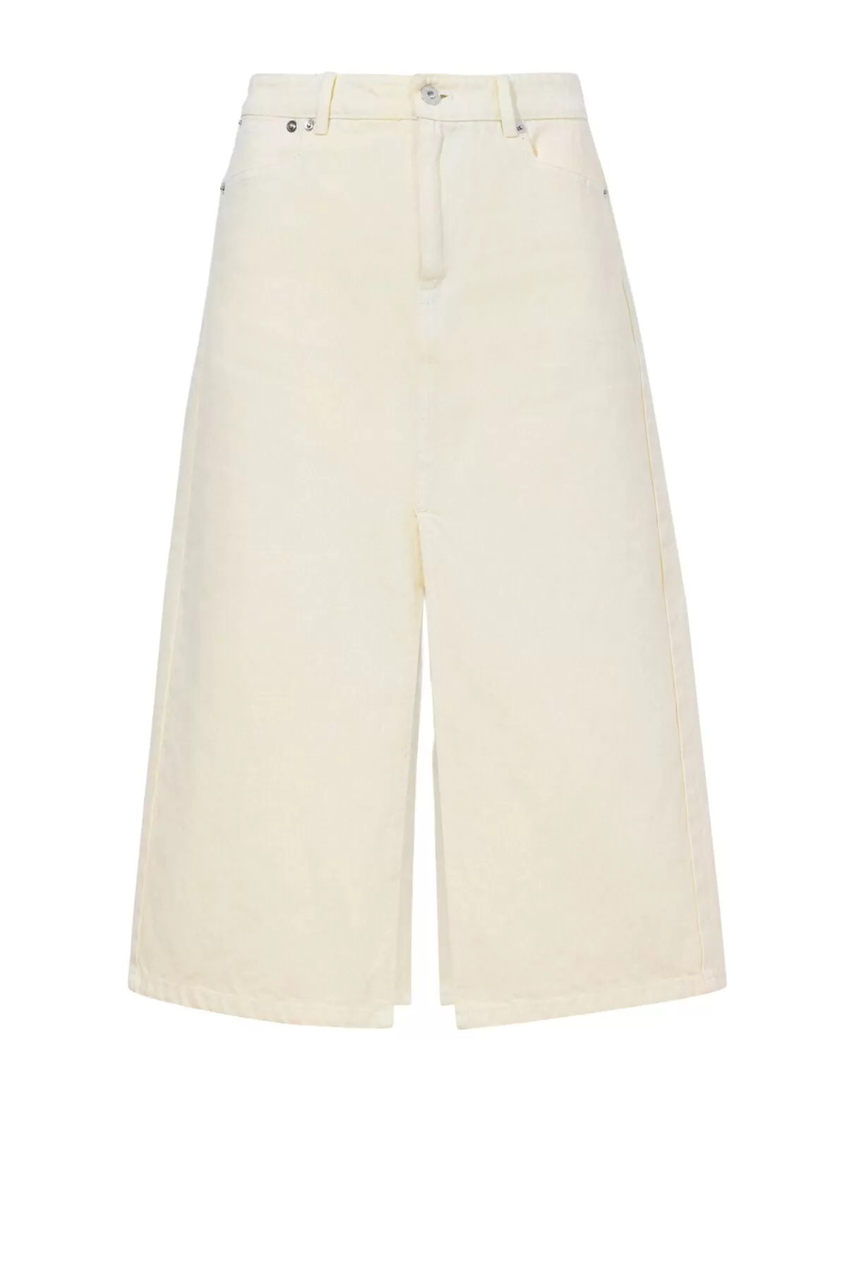 Proenza Schouler White Label Sloan Skirt - Parchment