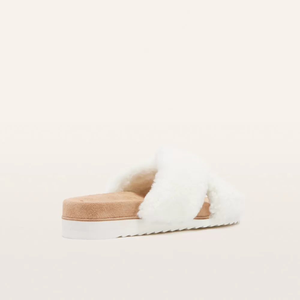 Rebel II Cream Shearling