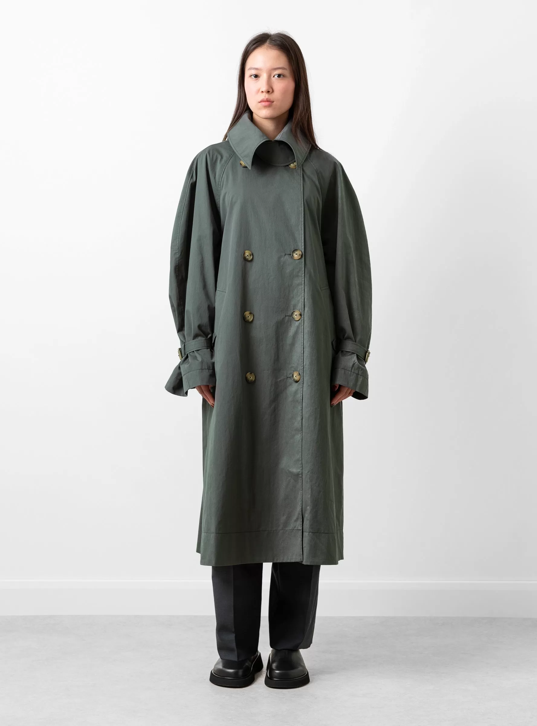 Romy Trenchcoat Charcoal