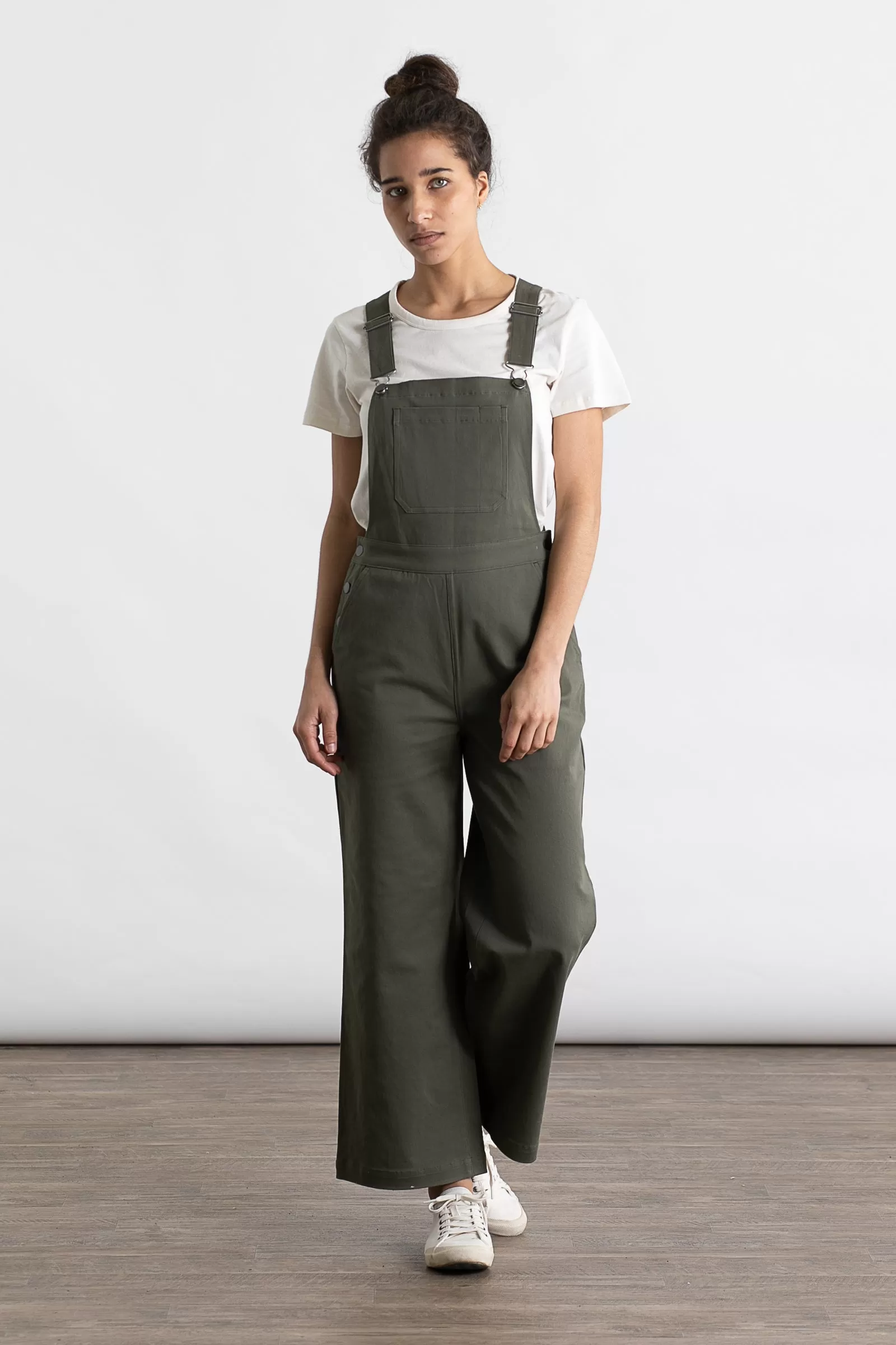 Roscoe Overall / Olive Canvas