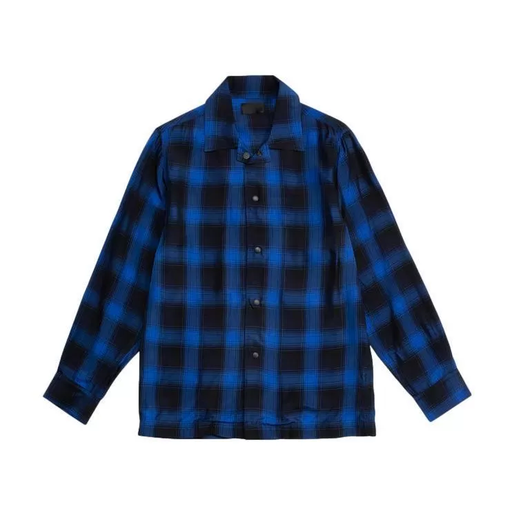 RTA PARLAN BERRY PLAID SHIRT