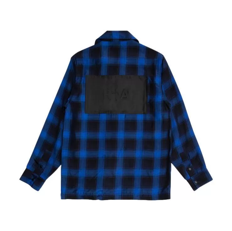 RTA PARLAN BERRY PLAID SHIRT