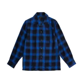 RTA PARLAN BERRY PLAID SHIRT