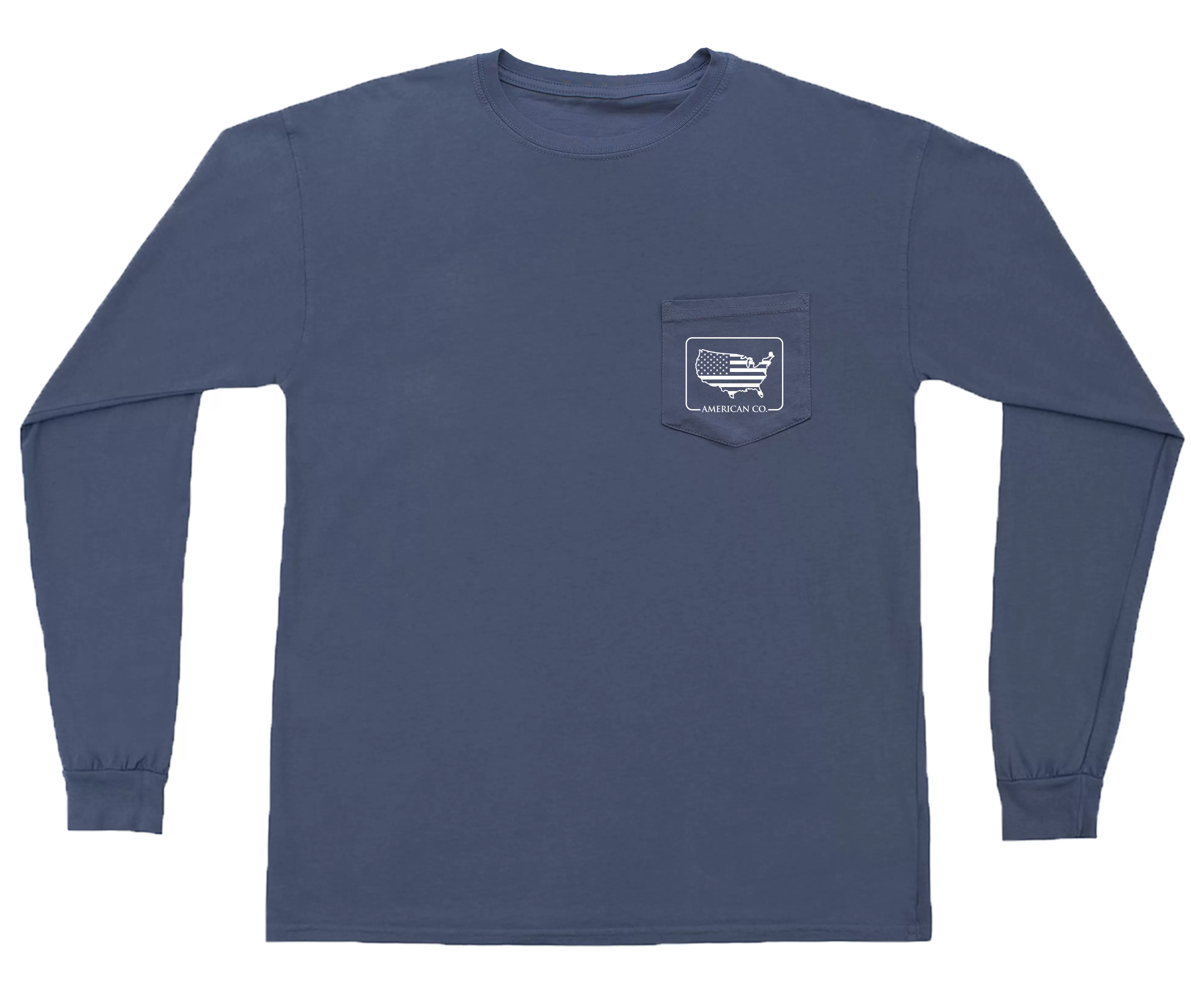 SALE Boston Tea Party Long Sleeve Pocket Tee - SMALL