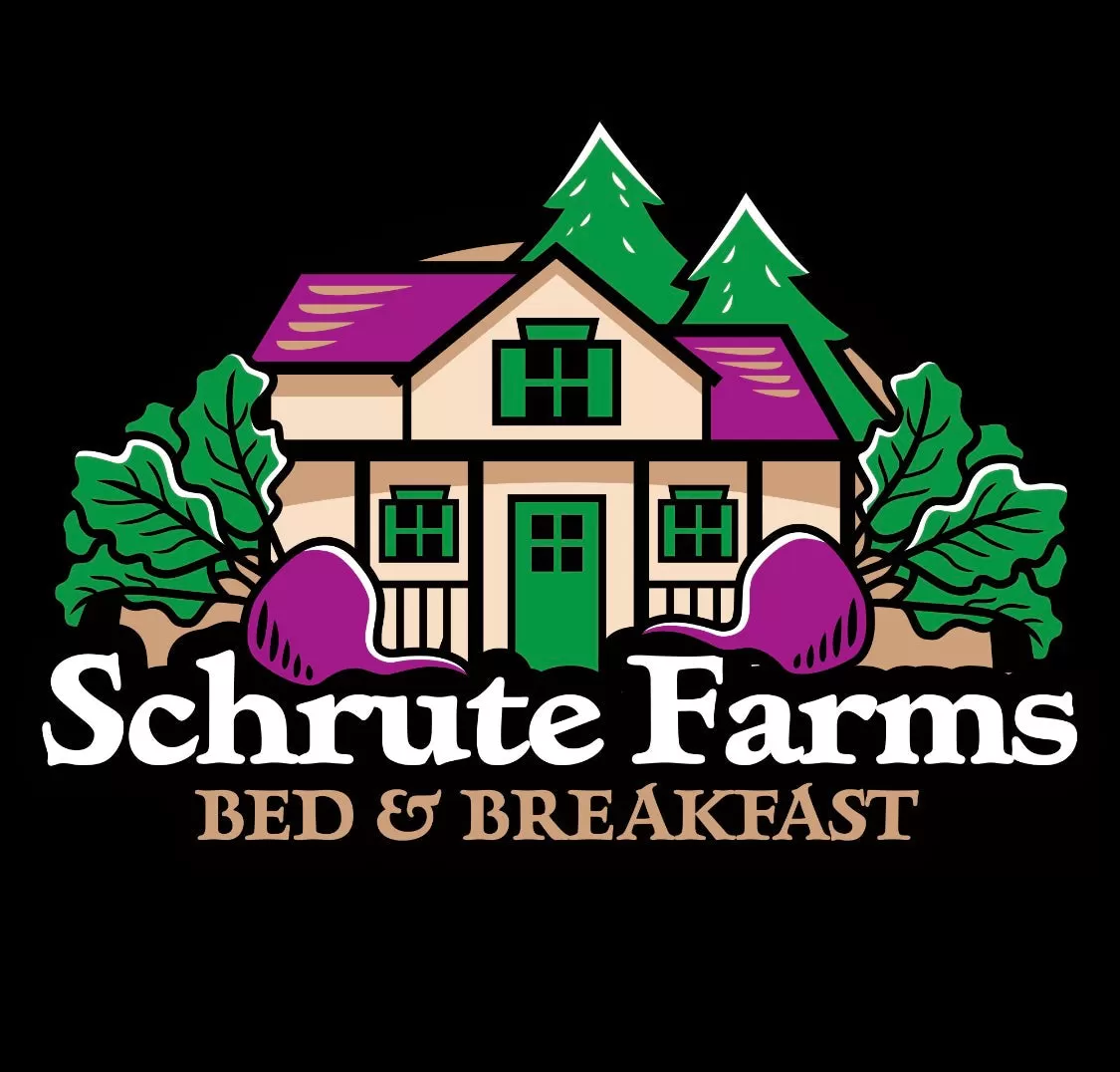 Schrute Farms House - Premium Snapback Hat Black