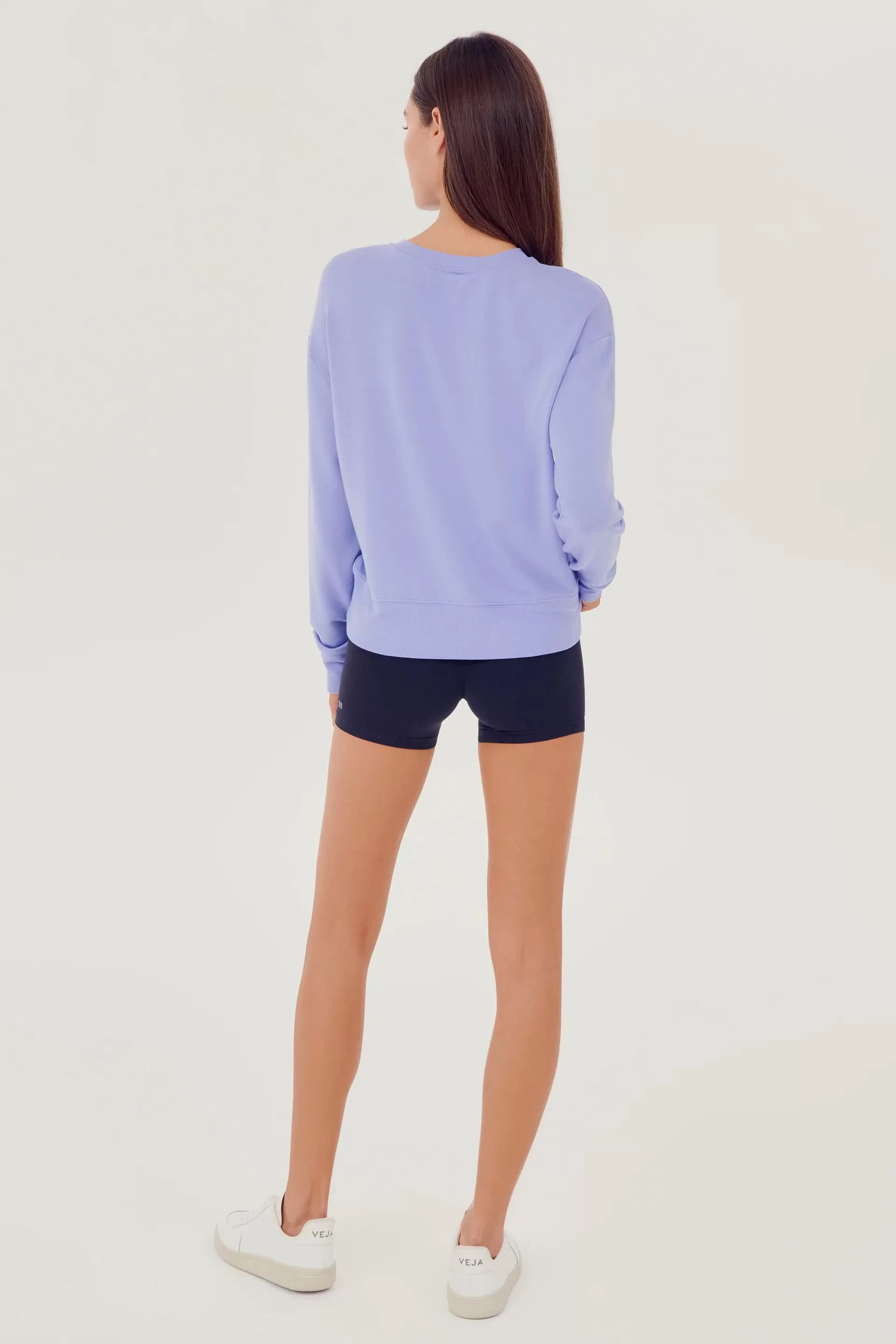 Sonja Fleece Sweatshirt: Purple Haze