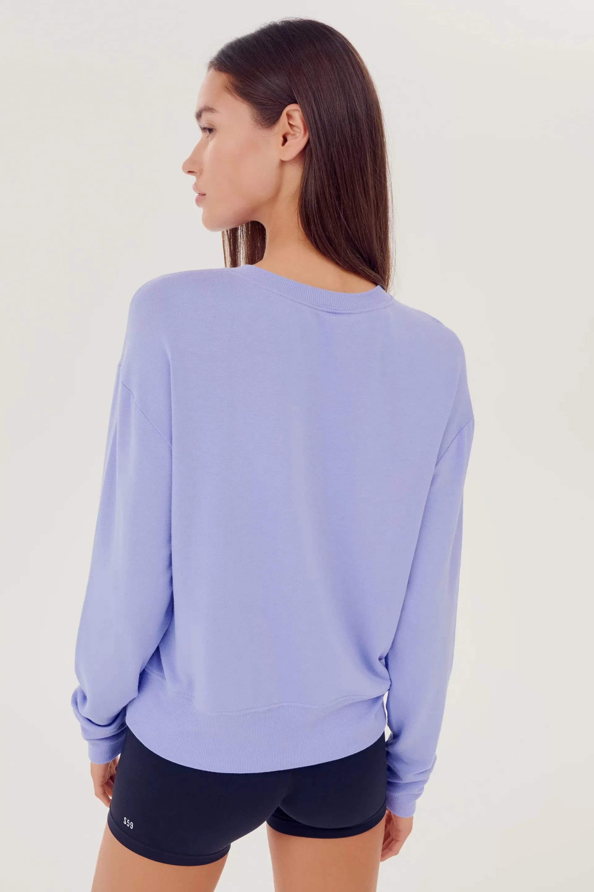 Sonja Fleece Sweatshirt: Purple Haze